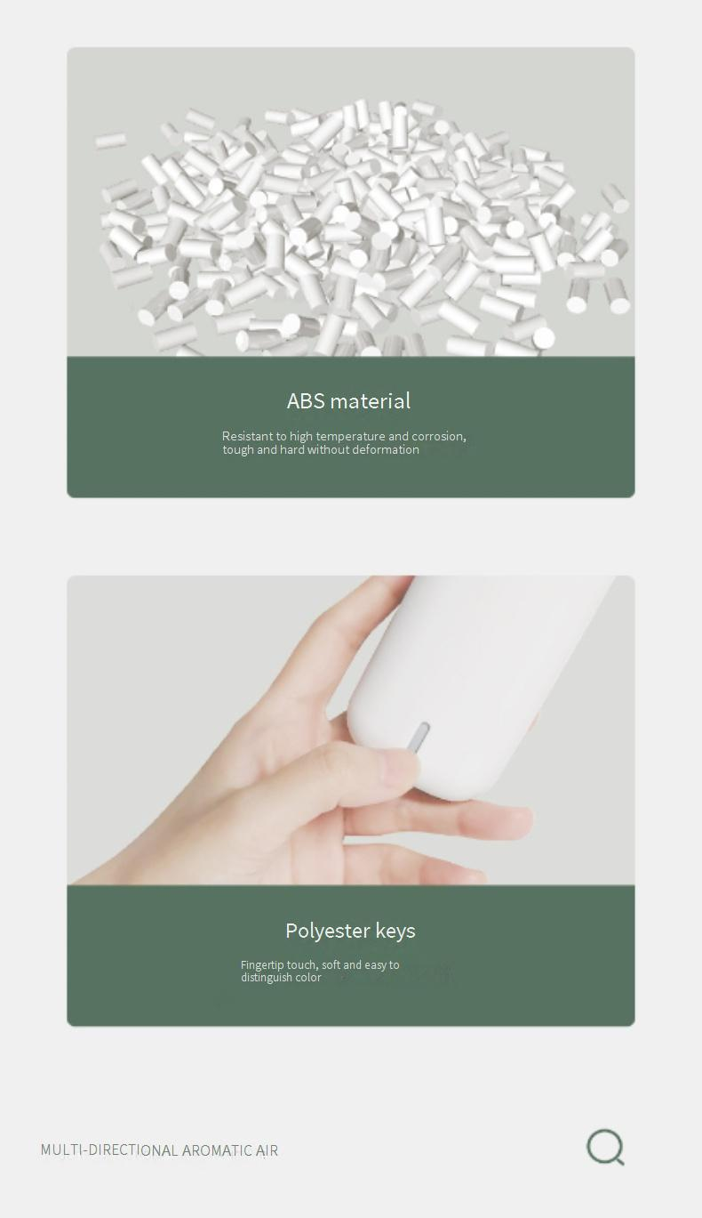 Portable Aroma Diffuser For Home & Hotel - Battery Operated, Auto Spray, Quiet & Compact - Freshen Air In Bedroom, Bathroom, Office_voghion.com