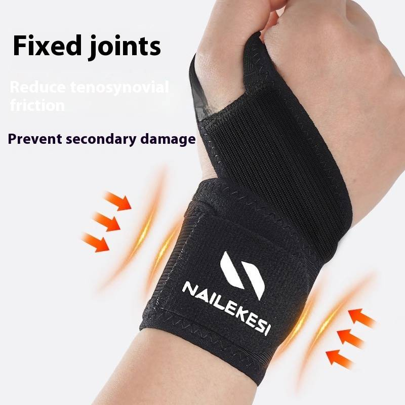 Professional Sports Wrist Brace For Men & Women - Compression Support For Gym, Weightlifting, Badminton, Tendonitis Relief & Wrist Pain Prevention_voghion.com