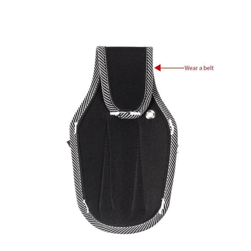 Heavy-Duty Tool Pouch With Belt Clip – Multi-Pocket Electrician’s Organizer For Cordless Drills, Bits & Hand Tools_voghion.com