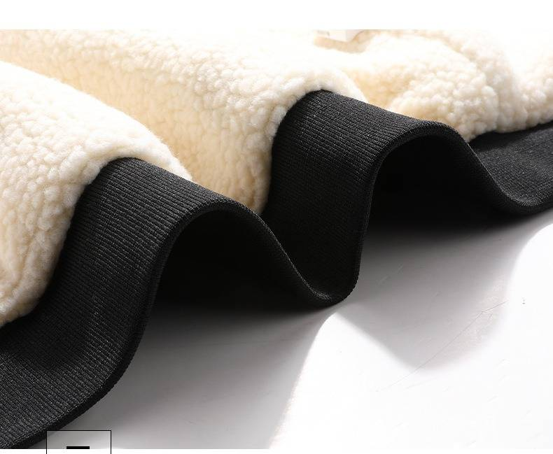 Giacca invernale in pile con cappuccio da uomo, foderata in pelliccia sintetica, vestibilità slim, con cerniera, per abbigliamento casual e streetwear (rosso/nero/blu, M-5XL)_voghion.com