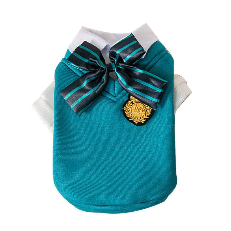 Haustierkleidung Pullover Corgi Chihuahua Prinzessin Kwaii Kleid JK Baumwolle Hundekostüm Bequeme Katzenkleidung von PawParty Store_voghion.com