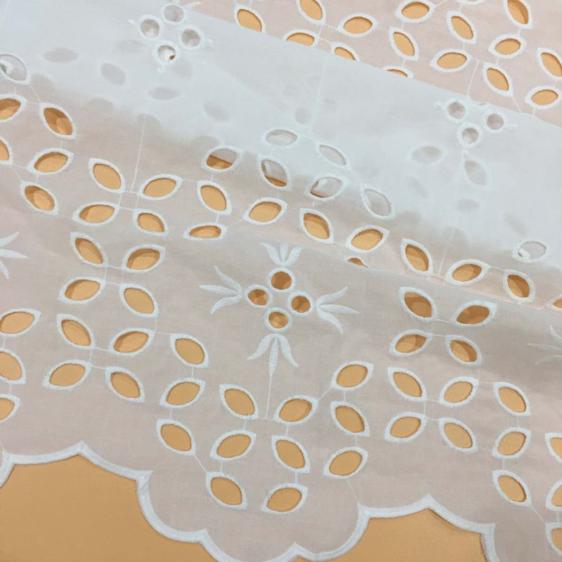 Tessuto di cotone con posizionamento bifacciale, ricamo a macchina, tessuto da ricamo perforato, tagliabile per maschere, camicie,_voghion.com