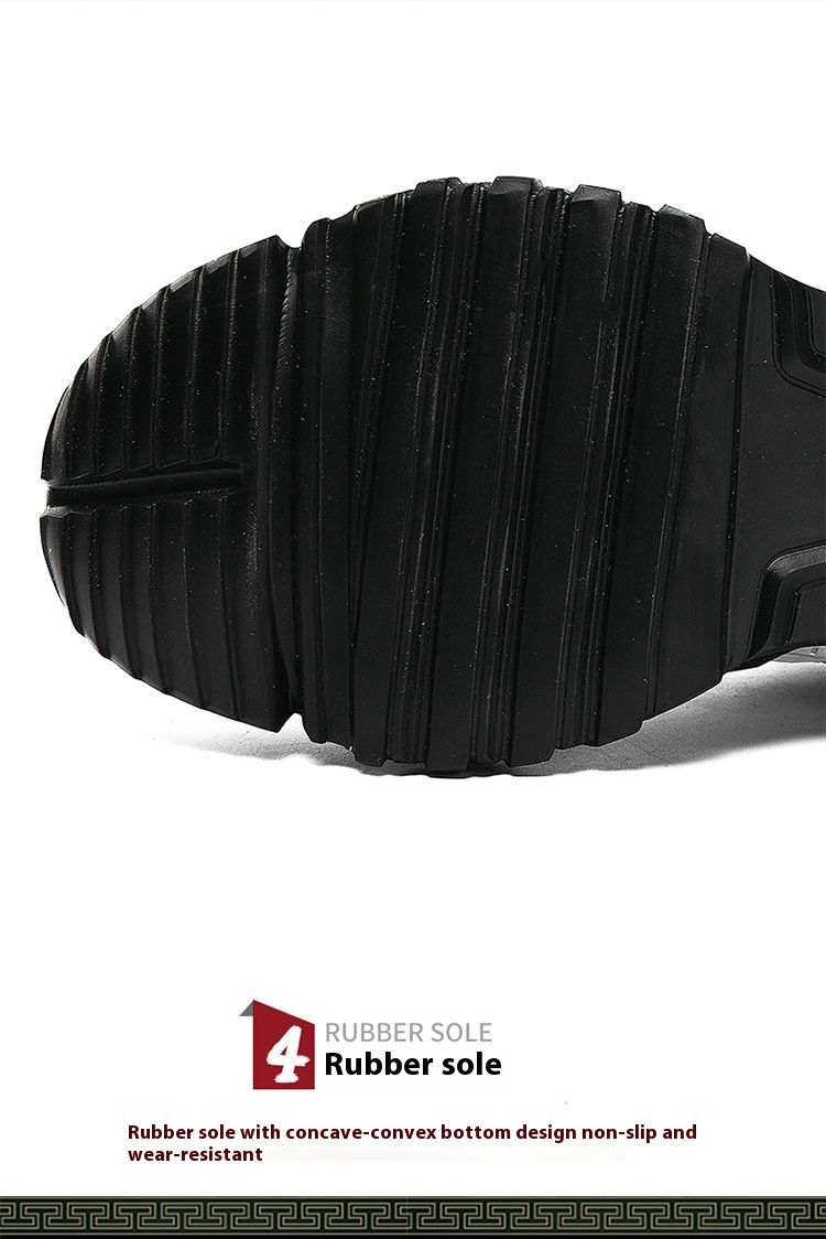 Men's with high aesthetic value, new casual versatile couple shoes, rotating button mecha combat boots, shock-absorbing_voghion.com