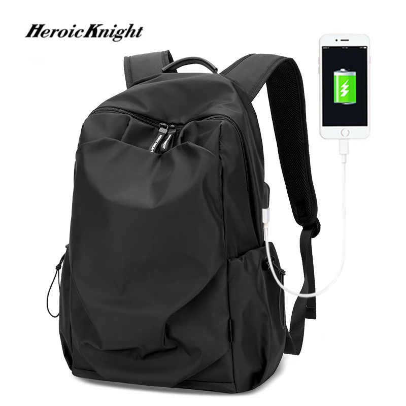 Heroic Knight Men Casual Multifunctional Backpack Waterproof Travel Outdoor Backs Laptop Backpack Male New School Students Bags_voghion.com