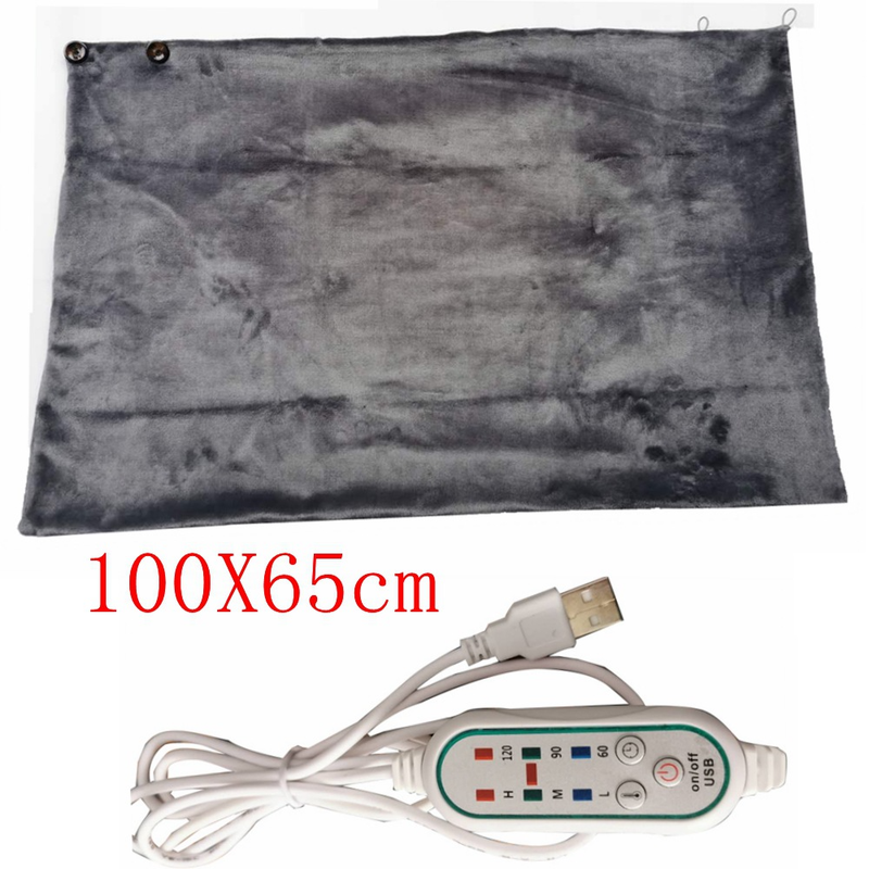 USB-lämmittävä huivi, talvinen USB-lämmittävä peitto, sähköinen USB-lämmittävä huivi_voghion.com
