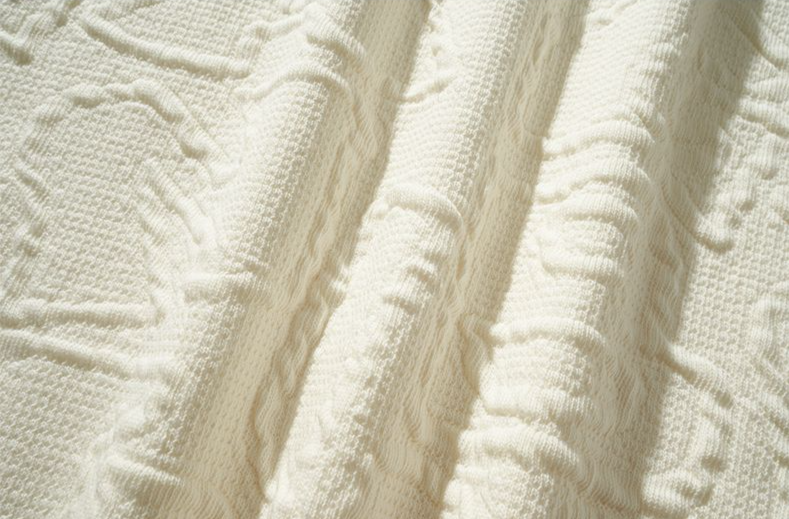 Męska odzież wysokiej jakości, teksturowana, gruba, okrągła bluza z żakardu, modna i swobodna, uniwersalna, długa, sięgająca do dołu koszula_voghion.com