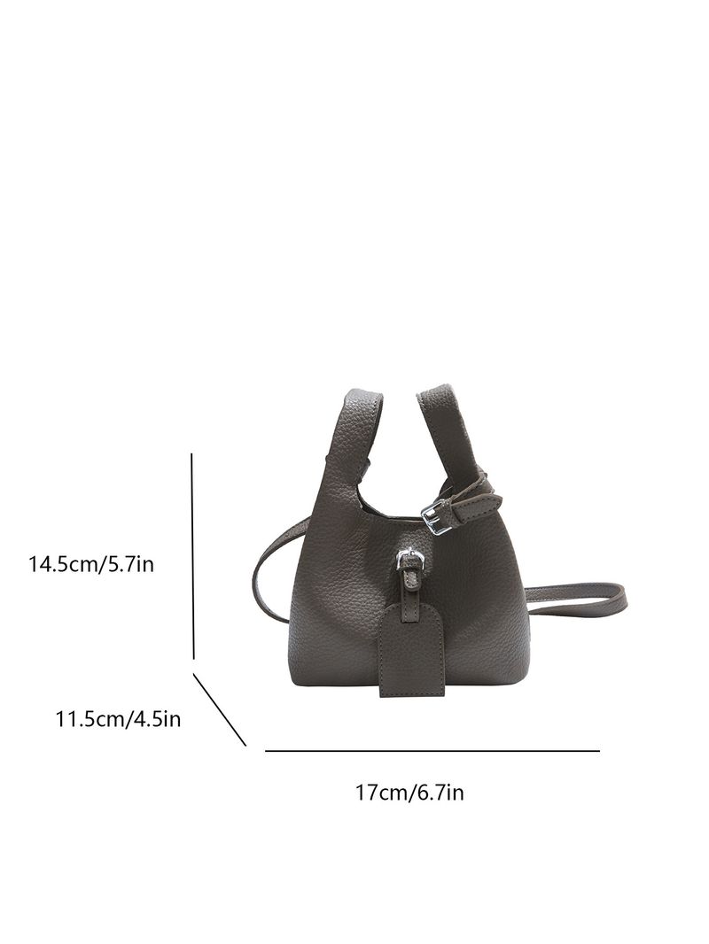 Modieuze damestas 2025, nieuw binnen - stijlvolle schouder- en crossbodytas voor dagelijks gebruik, middelgrote maat, magnetische sluiting, PU-materiaal_voghion.com