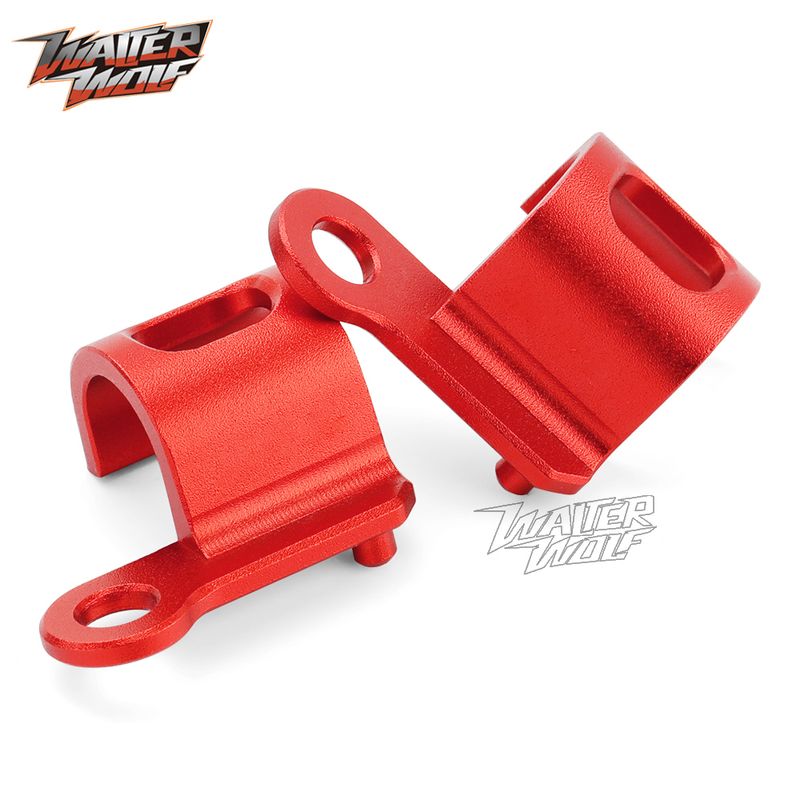 Morsetto tubo freno posteriore per SUZUKI DR-Z250 DRZ400 DR650 RM125 RM250 RM-Z250 RMZ450 es Fi Guida Clip DRZ DR RM RMZ 125 250_voghion.com