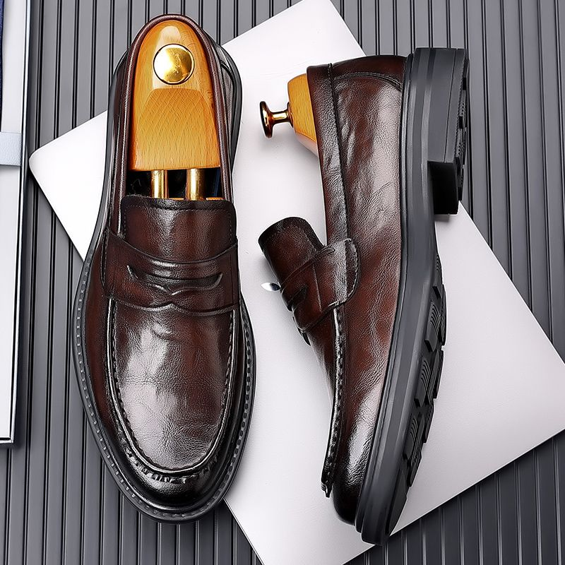 Marke Business Gentleman Arbeit Oxford Schuhe, Lederschuhe_voghion.com