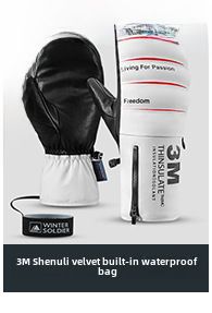 Gants chauds imperméables coupe-vent pour écran tactile de ski, snowboard, sports de plein air, cyclisme_voghion.com