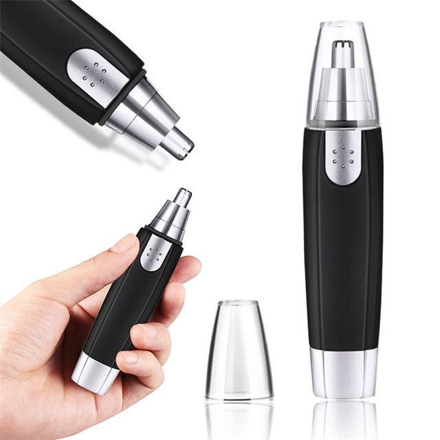 Men Women Implement Facial Scissors Neck Eyebrow Shaver Clean Trimer Razor Remover Electric Nose Hair Trimmer_voghion.com