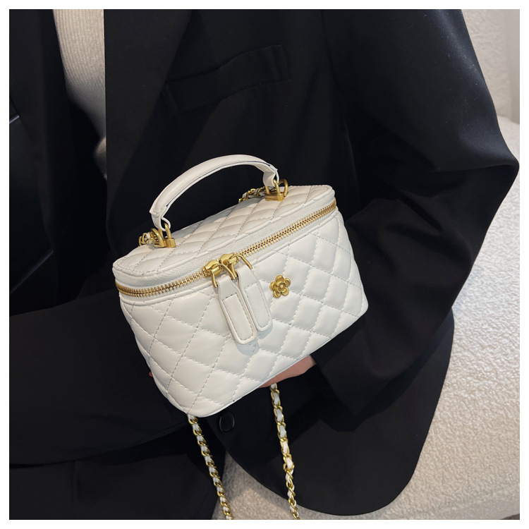 Lingge Kettentasche Damen 2023 neue Minitasche Persönlichkeit Pop ausländisches Temperament Umhängetasche Eimertasche_voghion.com