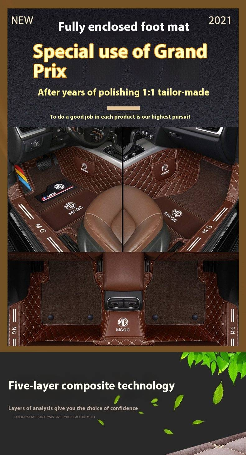 Alfombrillas para coche MG, moqueta para coche, piel sintética de alta calidad, antideslizantes y resistentes al desgaste, ignífugas, reducción de ruido_voghion.com