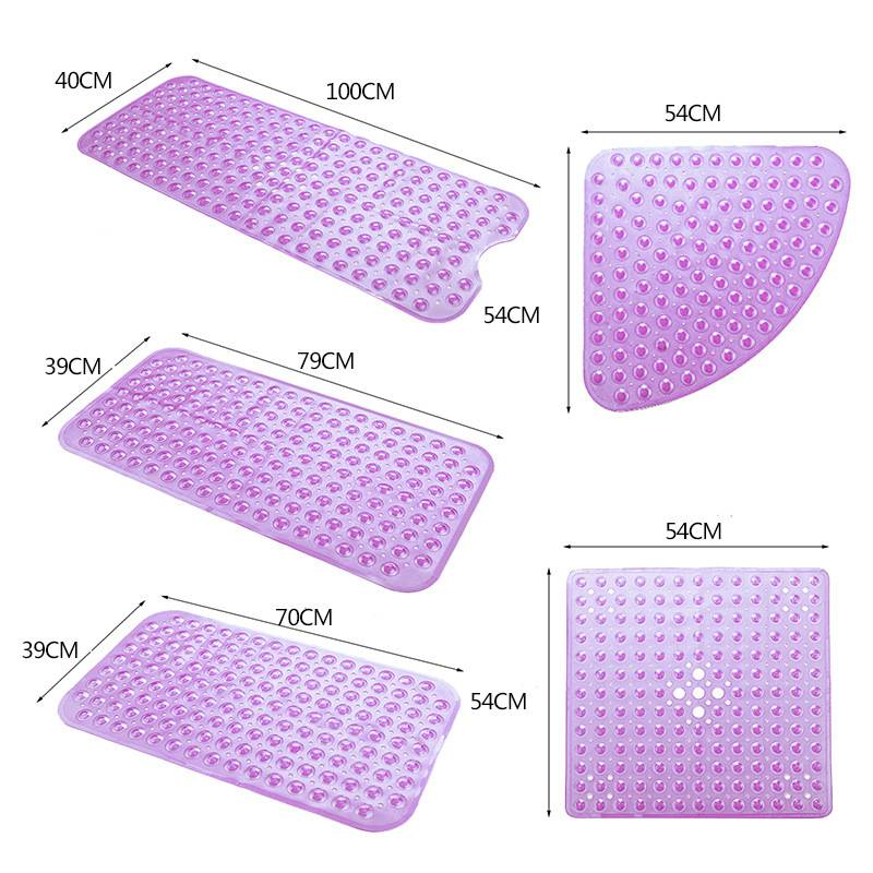 Badezimmer rutschfeste Badewannenmatte für Duschräume, rutschfeste Matte aus PVC, Badematte, Fußmatte, Badezimmer-Bodenmatte_voghion.com