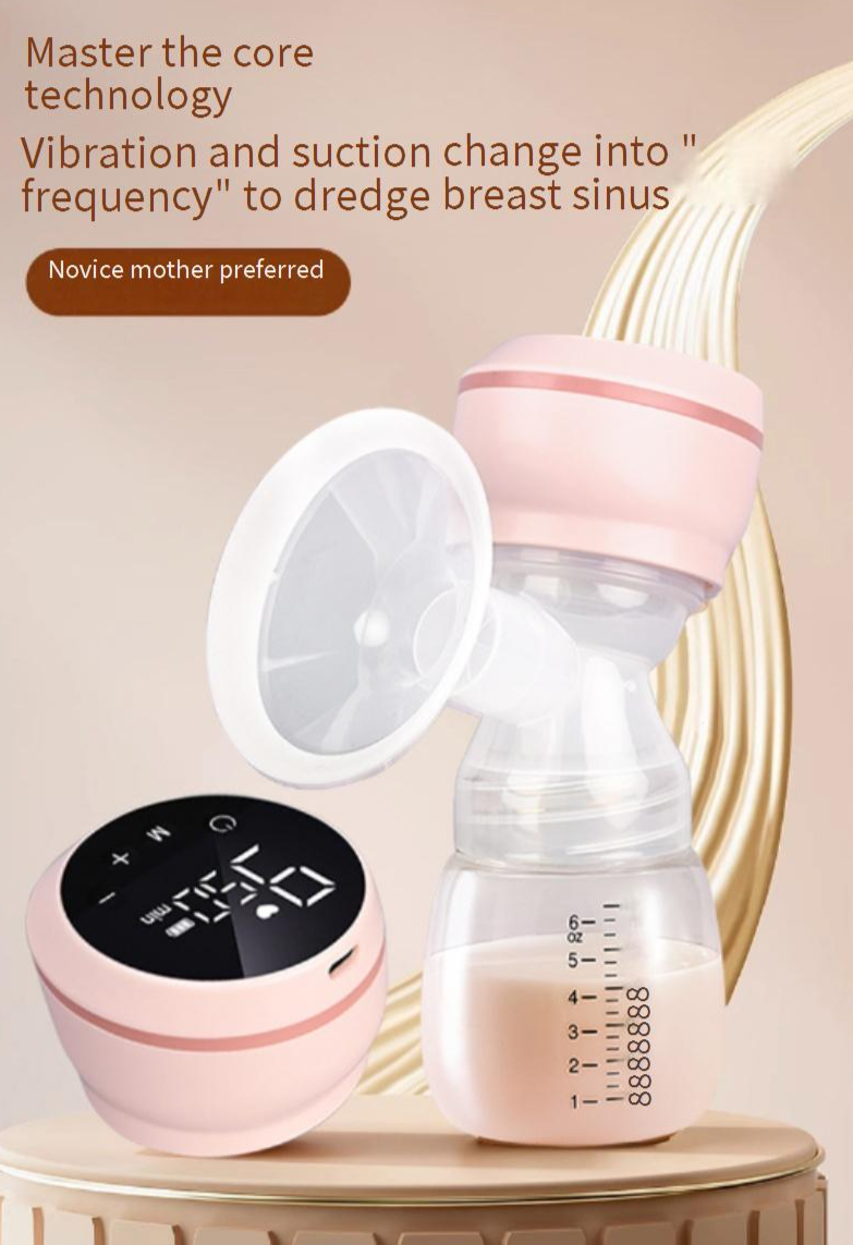 Electric Integrated Breast Pump Automatic Milking Machine For Pregnant Women To Collect Milk After Delivery Single Sided Manual Suction Force_voghion.com
