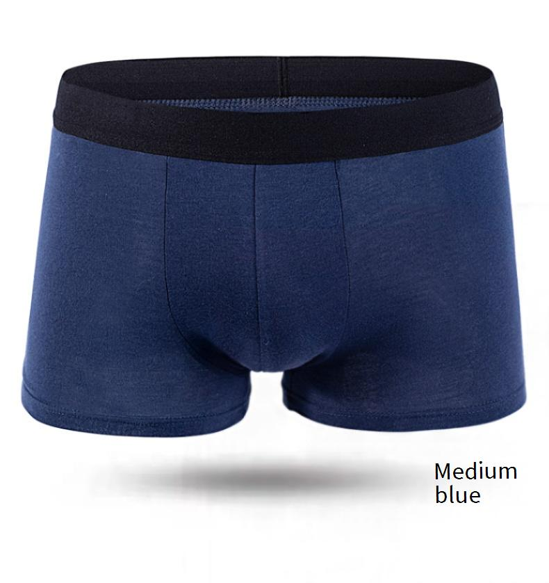 Sous-vêtements pour hommes, couleur unie, ceinture Minggen, coton élastique, sous-vêtements pour hommes, respirants, absorbants de la transpiration, pantalons rafraîchissants_voghion.com