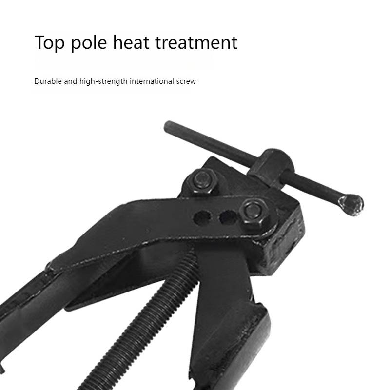 Extractor de rodamientos en espiral profesional de dos mordazas: herramienta robusta para la extracción de ruedas y rodamientos, ideal para reparación y mantenimiento de automóviles._voghion.com
