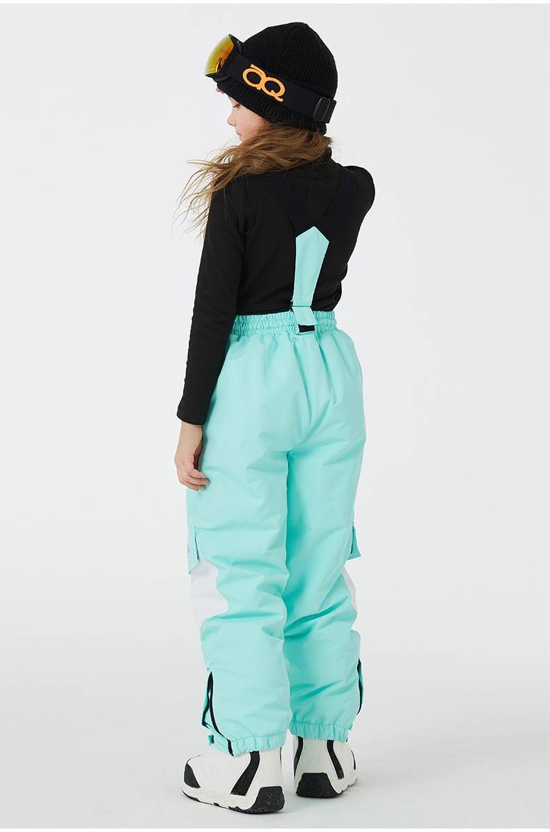 NOKO-Children's Ski Pants For Boys And Girls: Waterproof, Warm, Thickened Snowboard Bib Ski Pants_voghion.com