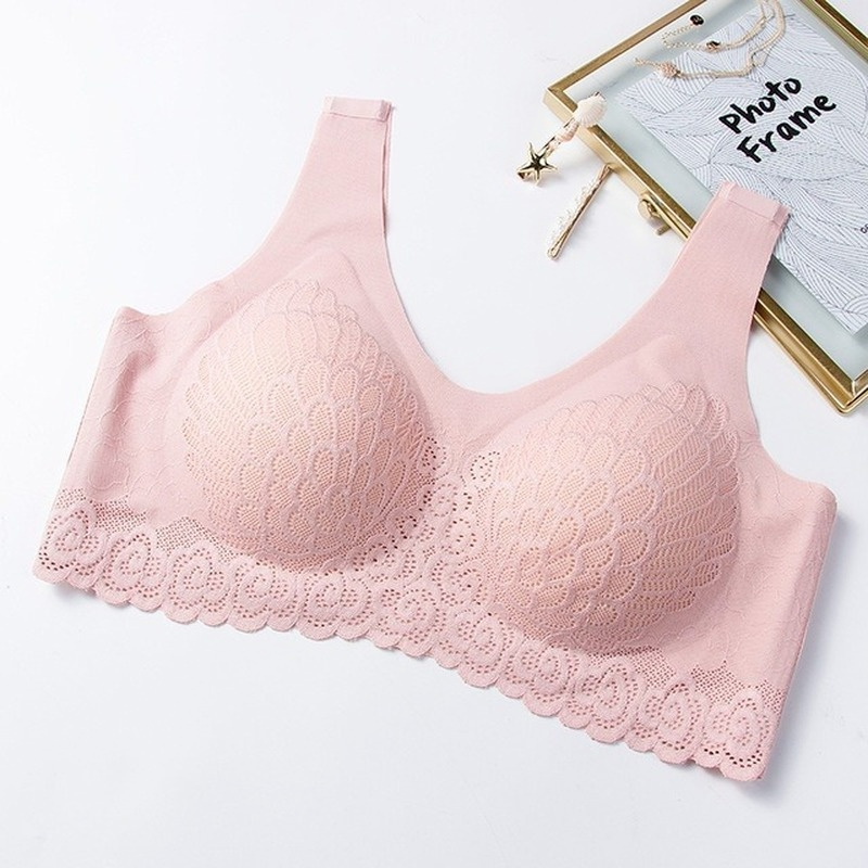 CRAZYLIFE Meistverkaufte BHs Übergröße Nahtloser BH Sexy Bügelloses Top Dessous Atmungsaktive Damen Tiefer rückenfreier Body Sexy BH_voghion.com