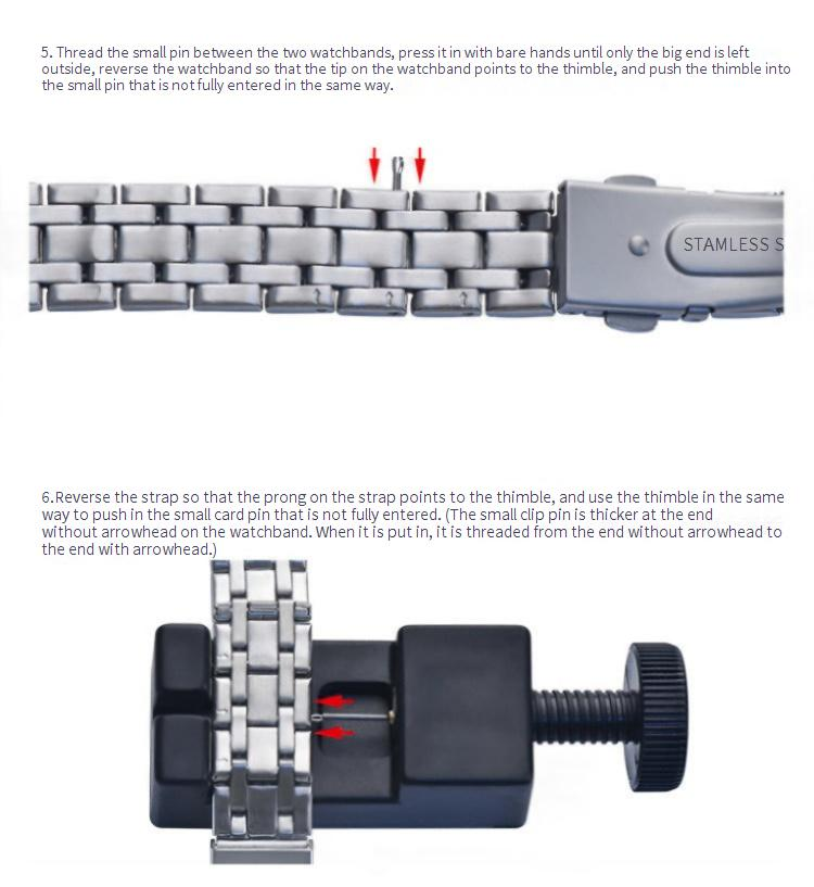 Mini Watch Adjuster Tool – Plastic Strap Removal & Disassembly Kit For Pocket Watches_voghion.com