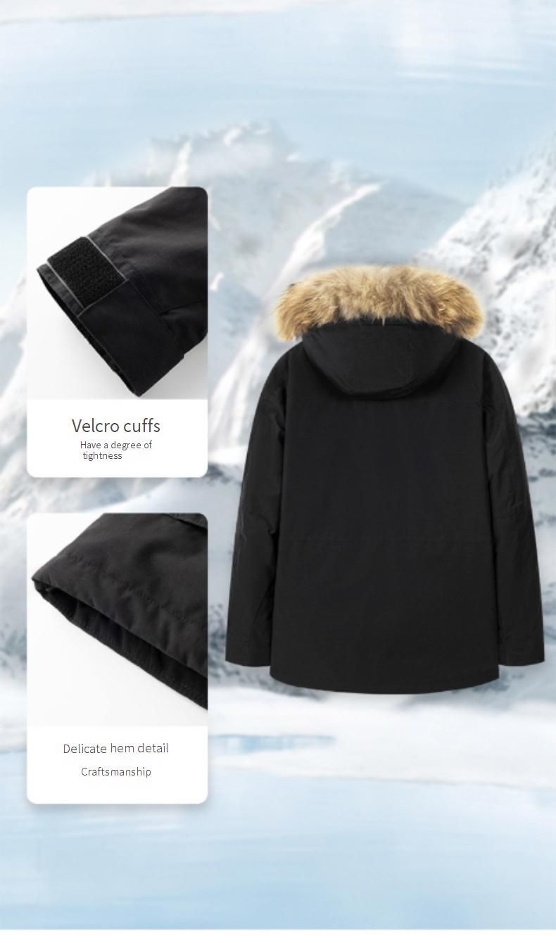 Parka militare unisex – Piumino impermeabile 600FP con cappuccio staccabile (antivento, adatto all'inverno, L-5XL, 5 colori tattici)_voghion.com