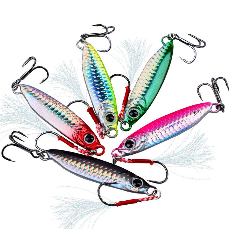 Esca per la pesca in mare con sgombro, 7-30 g, per la simulazione di pesci in piombo, set di esche_voghion.com