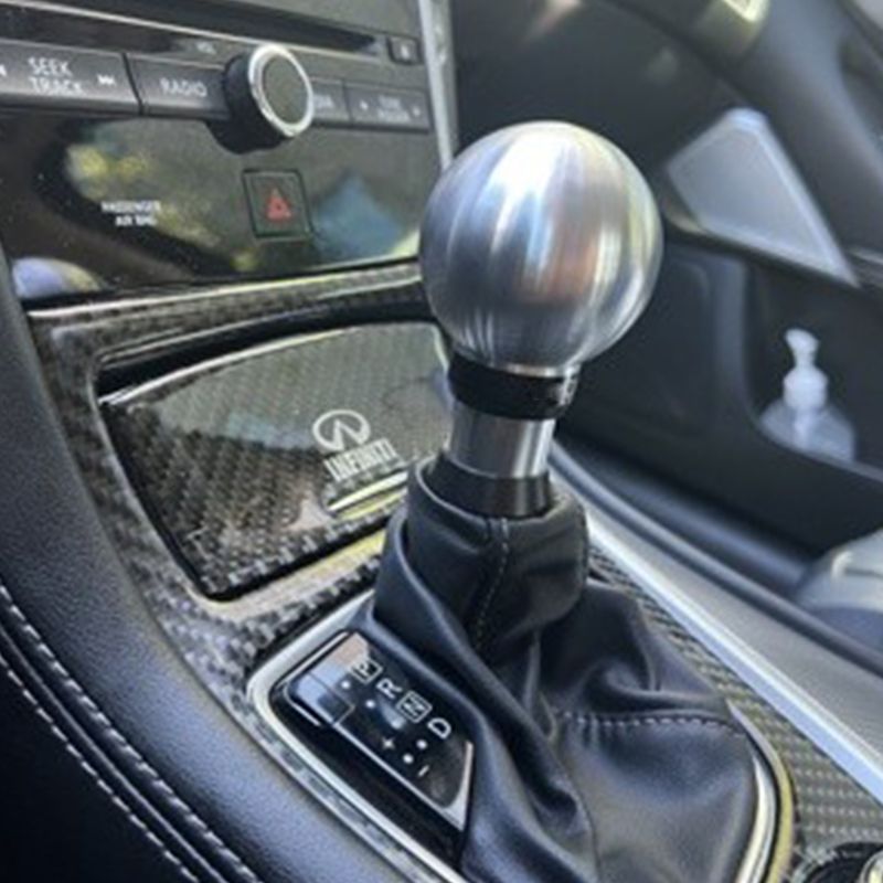 Aluminium Automatesch Auto-Getriebegriff Schaltknäppche Stick-Hebel Kapp fir Infiniti G25 G37 FX35 QX70 Dréckt erof fir_voghion.com