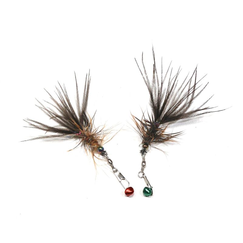 Nuovo design della testa di ricambio per bacchetta per gatti Fujia Feather Teaser_voghion.com