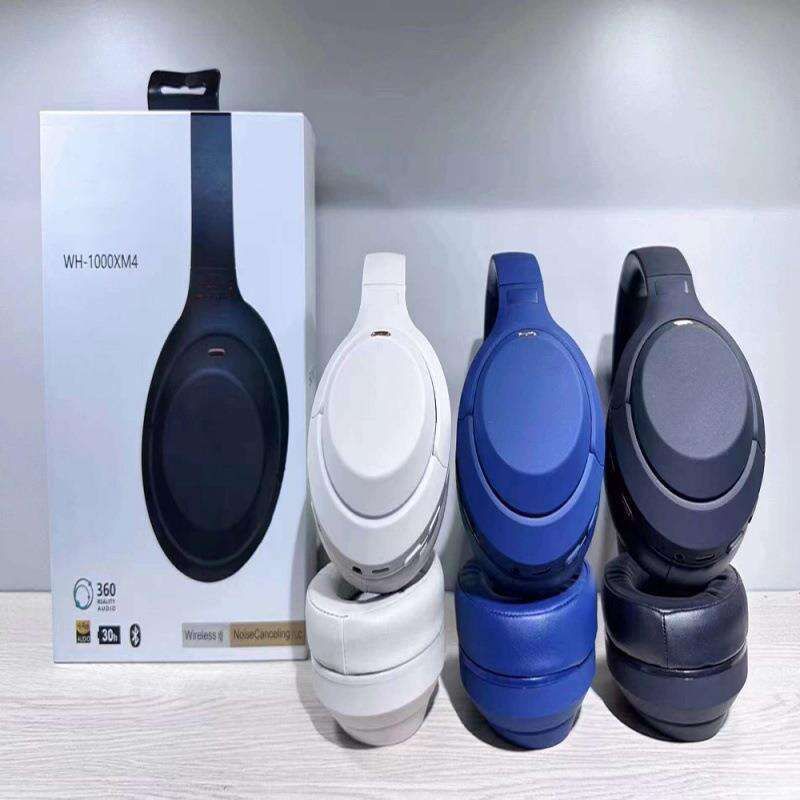 Neu WH-1000XM4 Head Mounted Sport Bluetooth Leder Ohr Drahtlose Anruf_voghion.com