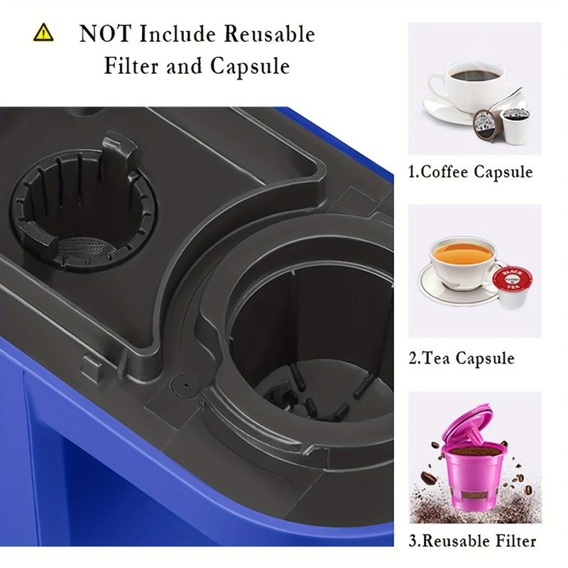 Single Coffee Brewer Quick Machine Cup Pod With CHULUX Coffee Technology Maker Brew_voghion.com