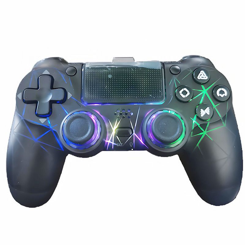 Draadloze Bluetooth-controller P4 Gamepad Computerhandvat P4 Bluetooth-handvat Kleurrijke Gamepad_voghion.com