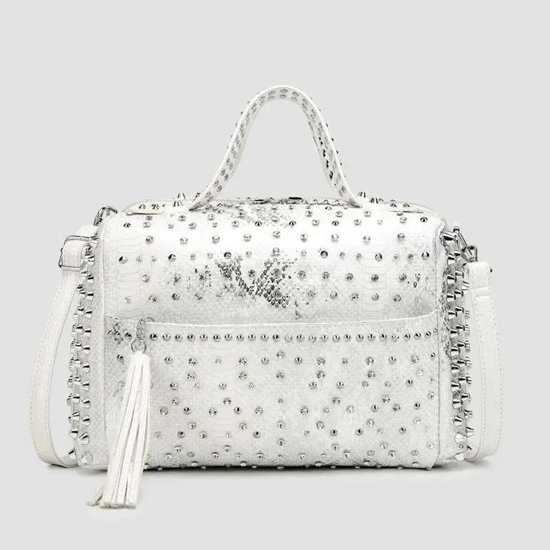 Borse e borsette da donna firmate 2025, borse a tracolla vintage con rivetti, borsa da viaggio di grande capacità per donna_voghion.com