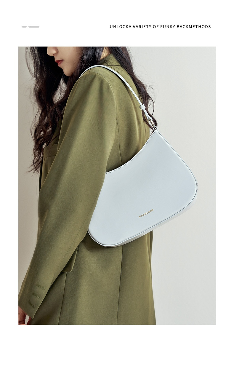 New Best-selling High-end Leather Underarm Bag with Niche Design, Women's Bag with Multi-color Fashionable Shoulder Bag_voghion.com