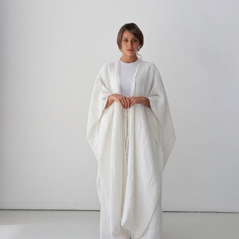 Completo gonna cardigan con bottoni in tinta unita, elegante, da donna, in morbido misto poliestere elasticizzato, comodo da indossare in ufficio (bianco, marrone, nero)_voghion.com