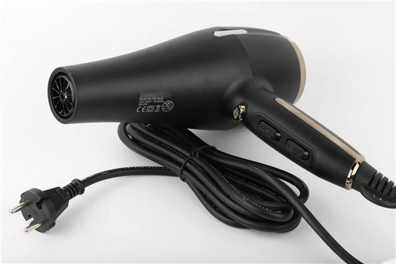 Powerful Negative Anion Fast Drying Blow Dryer, Professional Salon Hair Dryer with Concentrator for Home_voghion.com