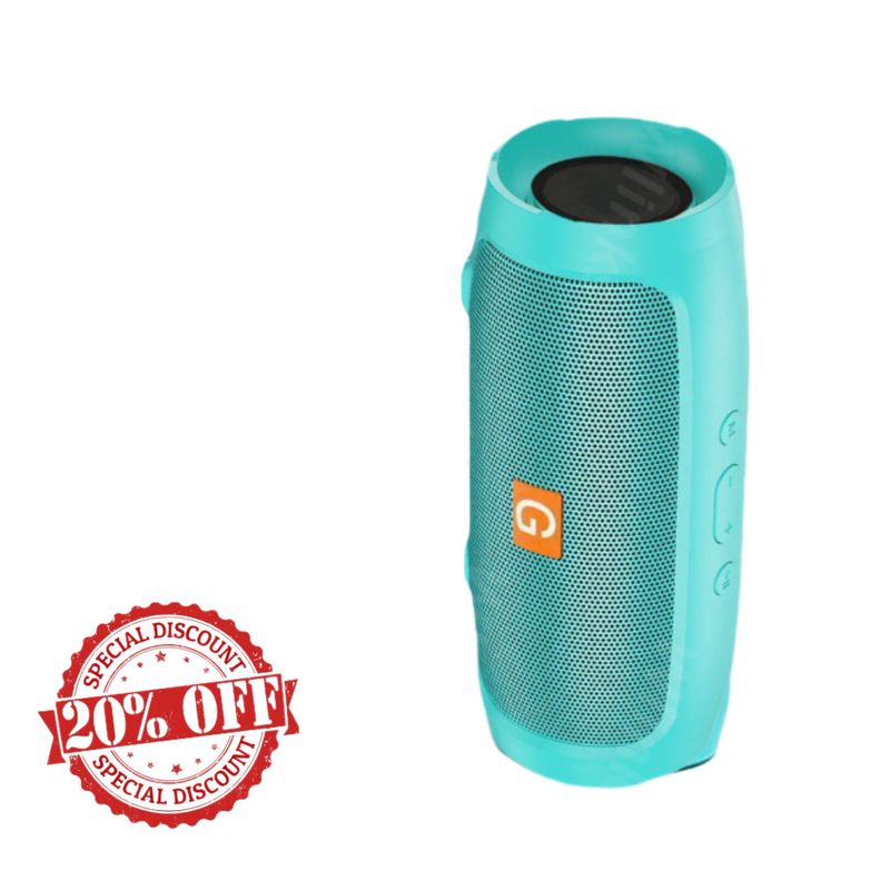 Enceinte Bluetooth portable sans fil, basses stéréo, USB, FM, basses stéréo_voghion.com