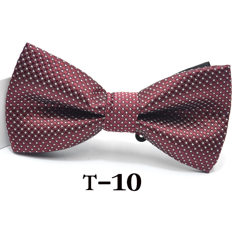 Men's Ties & Handkerchiefs business formal wear, jacquard bow tie, groom, best man, emcee, bow tie, ready stock wholesale available_voghion.com