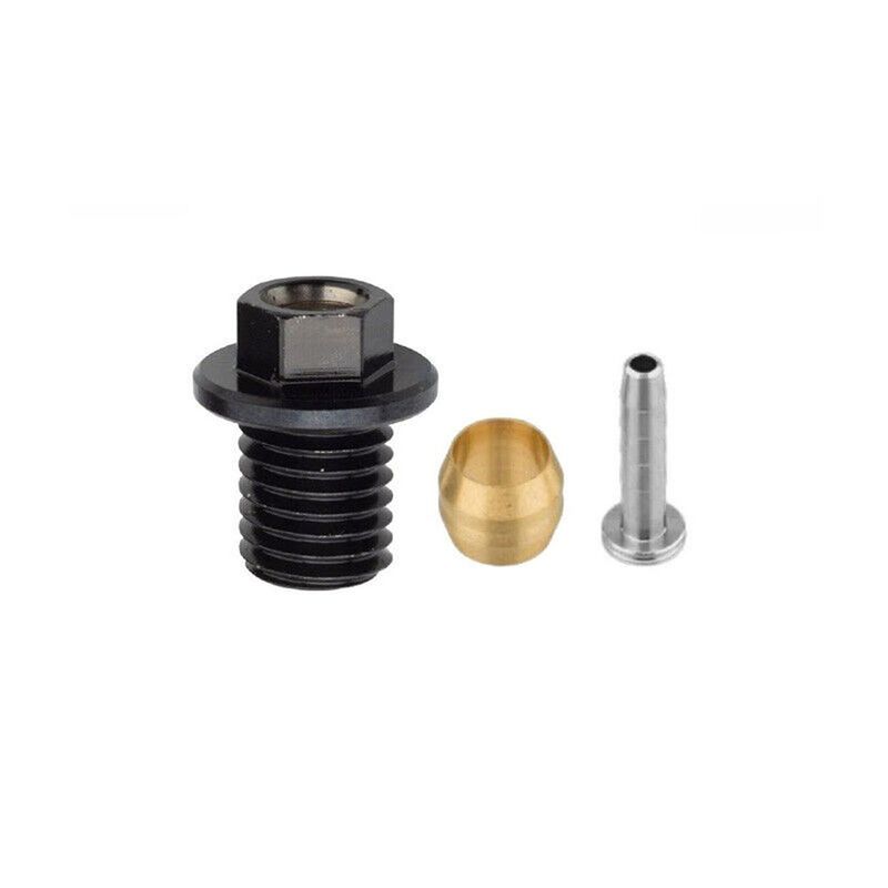 Insrt en verbindingsmoer voor hydraulische remslang olie NDL met schroef voor Shimano SM-BH90-JK-SSR RVS_voghion.com