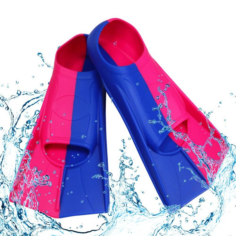 Silikon simfötter män och kvinnor freestyle groda korta simfötter Vuxna barn professionell simning snorkling_voghion.com