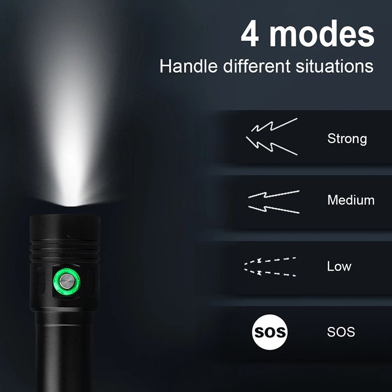Torcia subacquea L2 con display di potenza in lega di alluminio, illuminazione subacquea L2, luce di riempimento subacquea L2_voghion.com