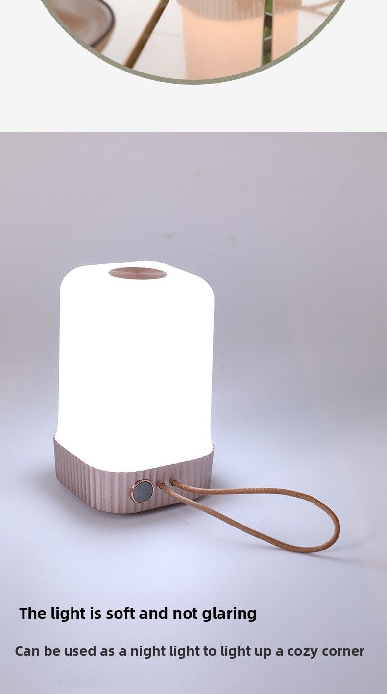 Outdoor Table Lamp Waterproof Camping Rechargeable Tent Canopy Colorful Atmosphere Camp Light_voghion.com