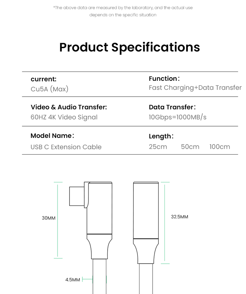 cable PD USBC 100W 10Gbps USB 3.1 Gen2 cable tipo C, adecuado para portátiles, portátiles, Huawei, Xiaomi, Samsung 5A 4K@60Hz,_voghion.com
