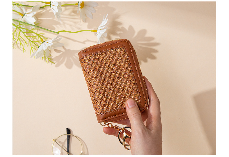 2023 New Women's Organ Card Money Anti demagnetization Zero Wallet Hollow Small Key Bag_voghion.com