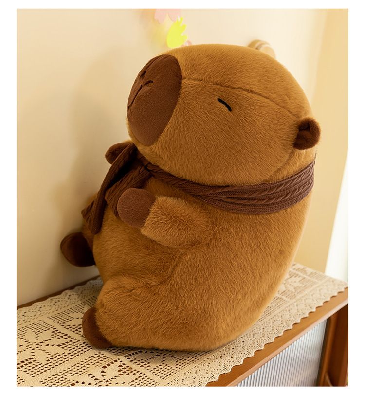 Pluchen speelgoed Capybara schattig schattig knuffeldier kussen grappig speelgoed trendy pop_voghion.com