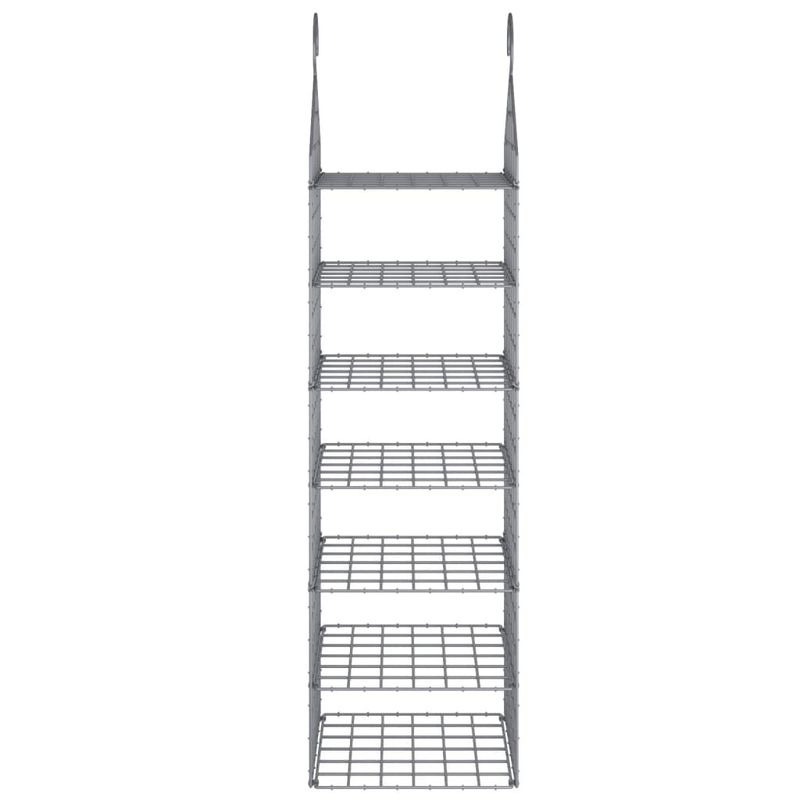 Hanging Closet Organizer with 7 Shelves 2 pcs_voghion.com