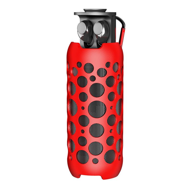 Outdoor Portable Wireless Bluetooth Speaker with Bluetooth Headset and Cool Ambience Light_voghion.com