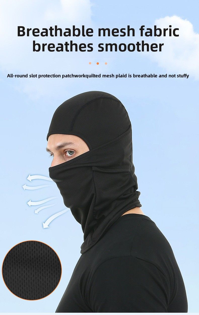 All-in-One-Skimütze und -Maske: Atmungsaktiv, Sonnen- und Windschutz für Motorrad und Fahrrad!_voghion.com