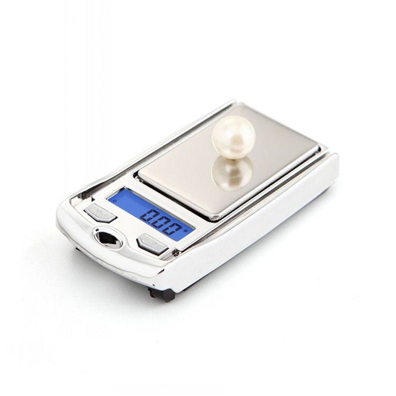 Bilnøkkel Elektronisk Vekt Mini Smykker Gull Smykker Vekt Miniatyr Veieinstrument Presisjon 0,01g Palm Scale_voghion.com
