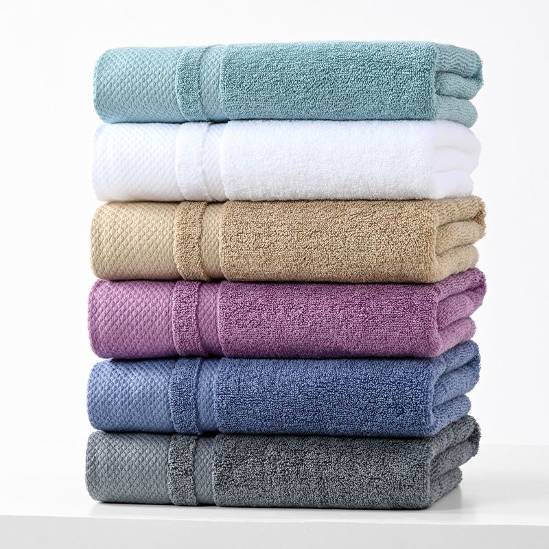 Asciugamano da bagno per bambini in cotone addensato 50 * 100 cm Asciugamano per il viso in puro cotone pettinato morbido e assorbente per la casa_voghion.com