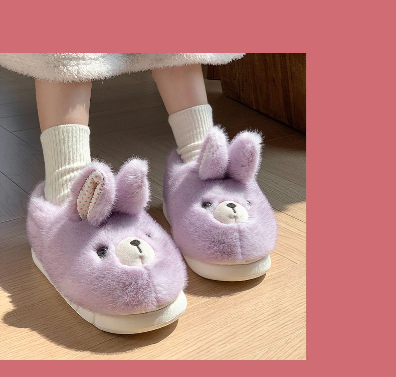 Cozy Fleece-Lined House Slippers For Women & Men – Non-Slip Indoor Winter Booties With Odor Control (Unisex, Multiple Colors)_voghion.com